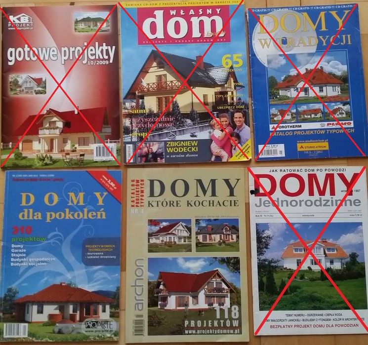 Katalogi domów, projekt, projekty domów