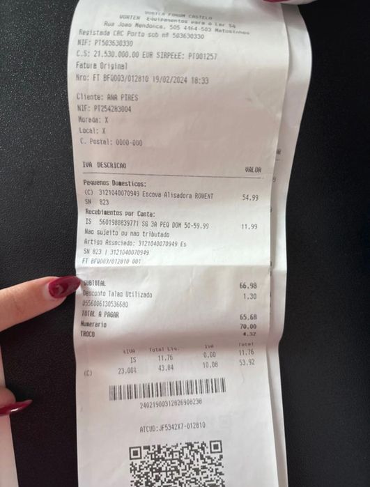 Escova Alisadora Rowenta