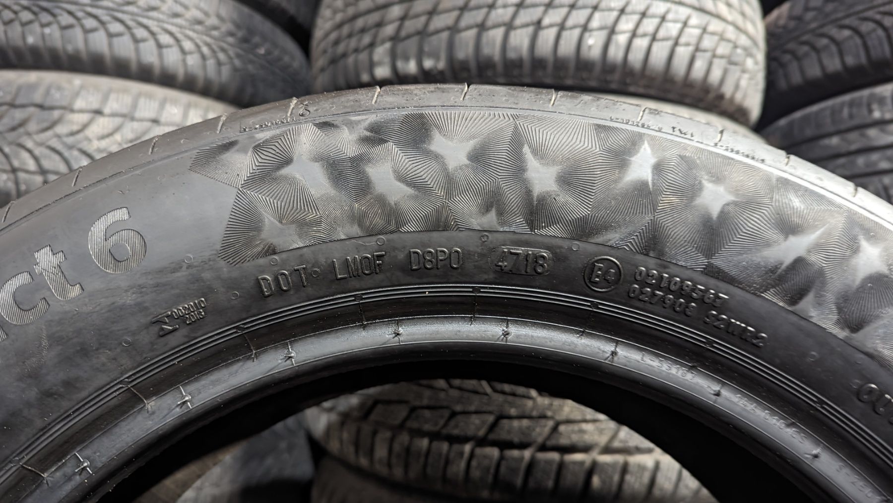 Шина 205/55 R 16 Continental PremiumContact 6. Одне колесо. Розпаровка