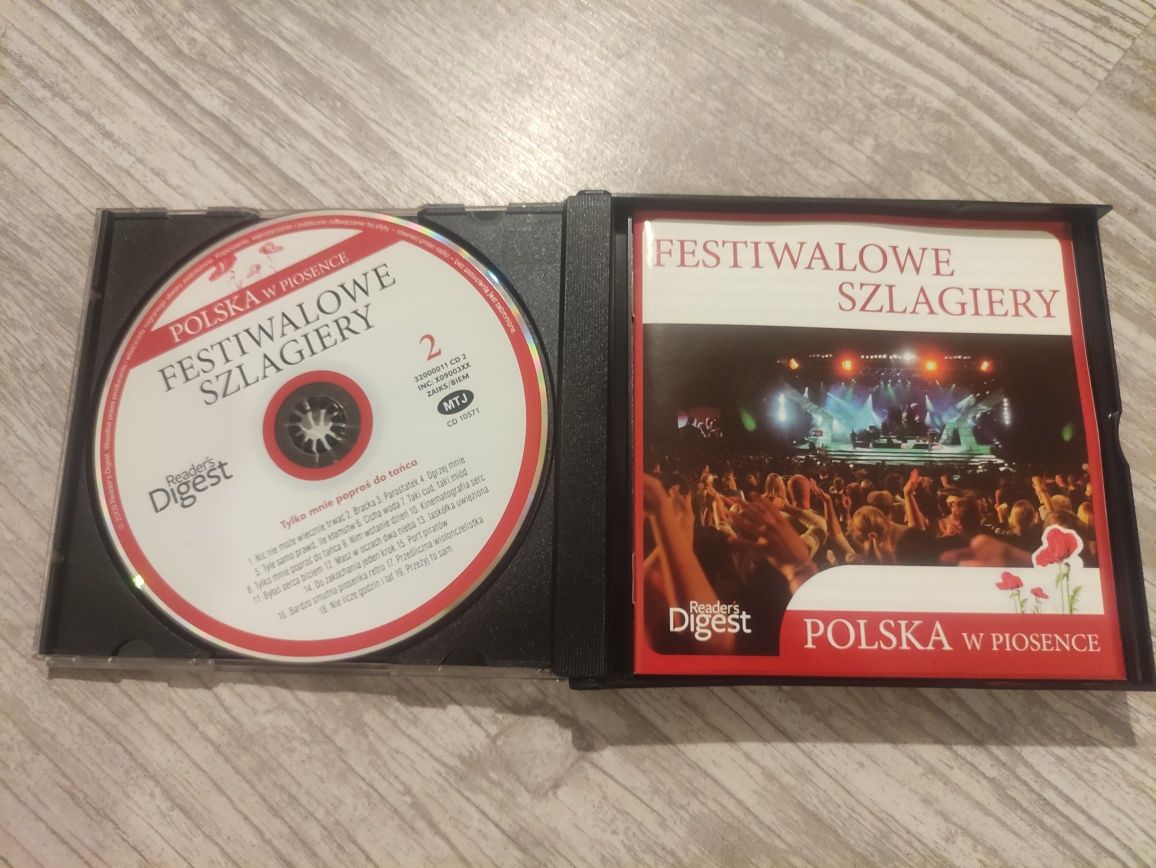 Festiwalowe szlagiery, 3 płyty CD