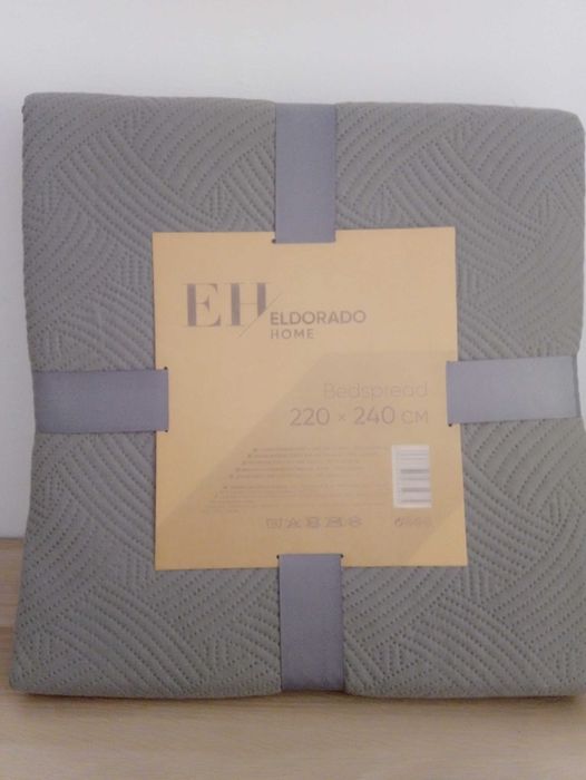 Narzuta na łóżko Eldorado Home 160x220cm kolor cappuccino
