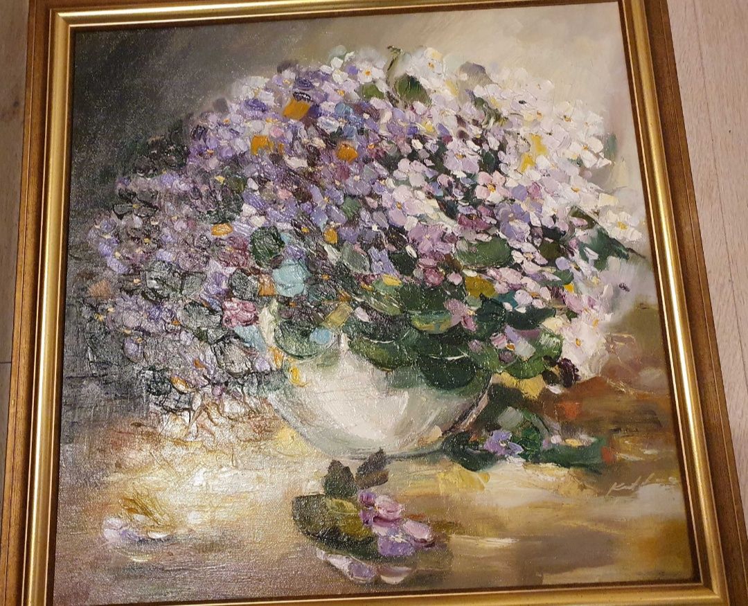 Obraz kwiaty "Słoneczniki" 73/54 cm.