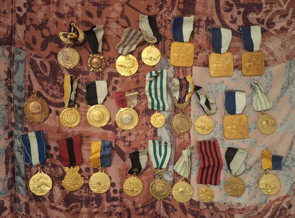 Lote de Medalhas de Natação