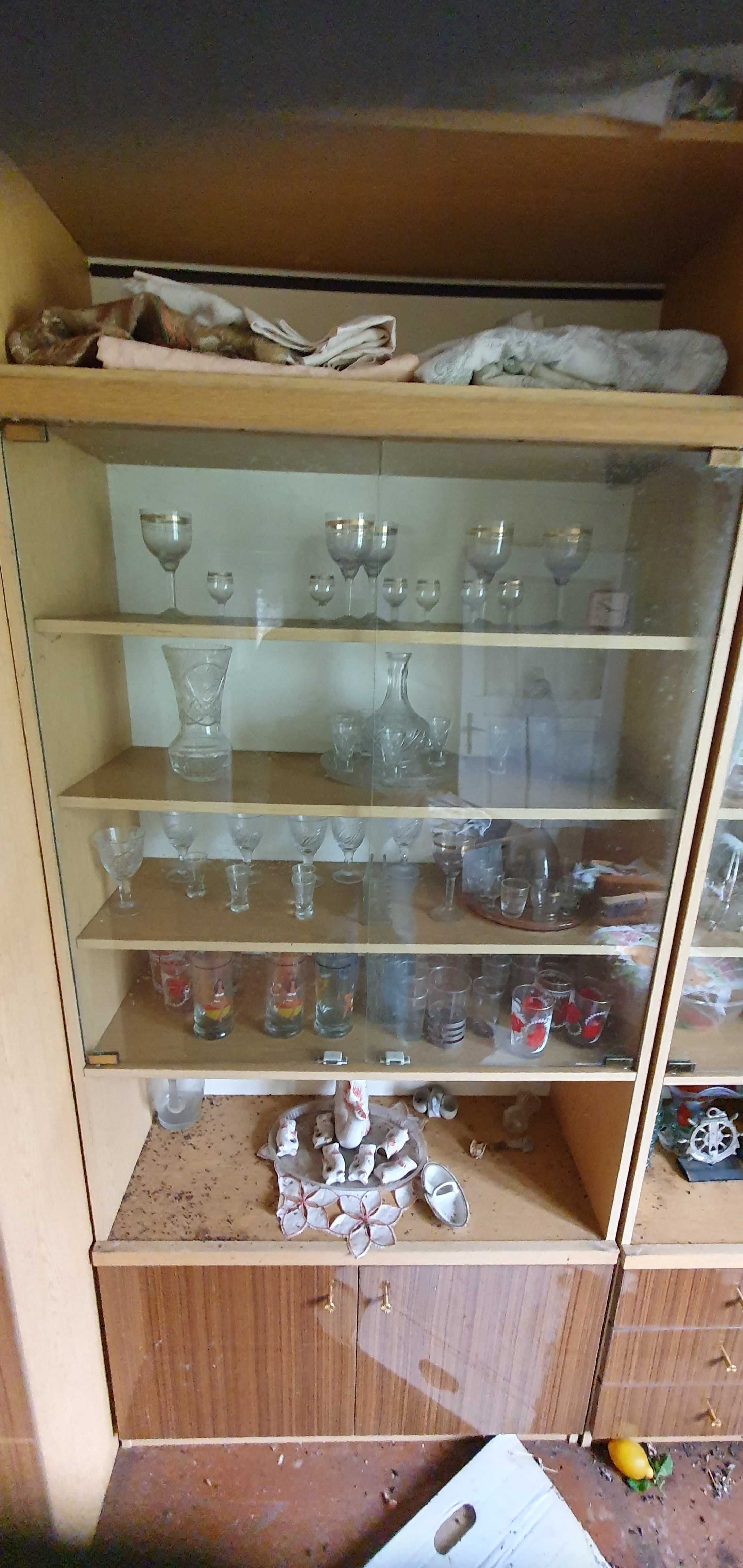 Meblościanka pokojowa PRL.