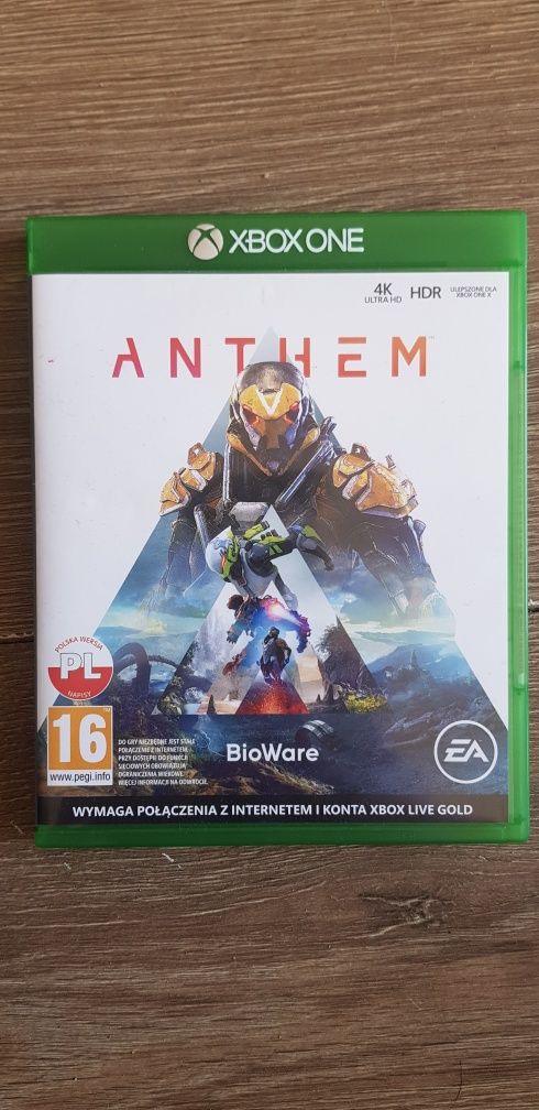 anthem - xbox one - stan idealny