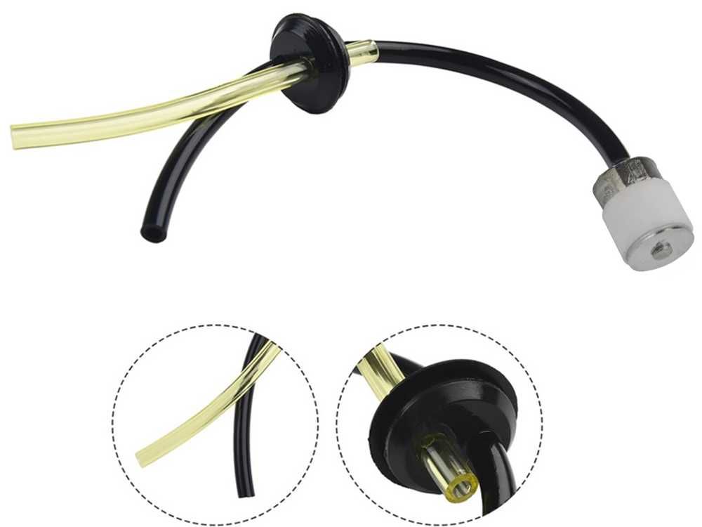 Wężyk paliwa przewód paliwowy do kosy spalinowej filtr 17mm