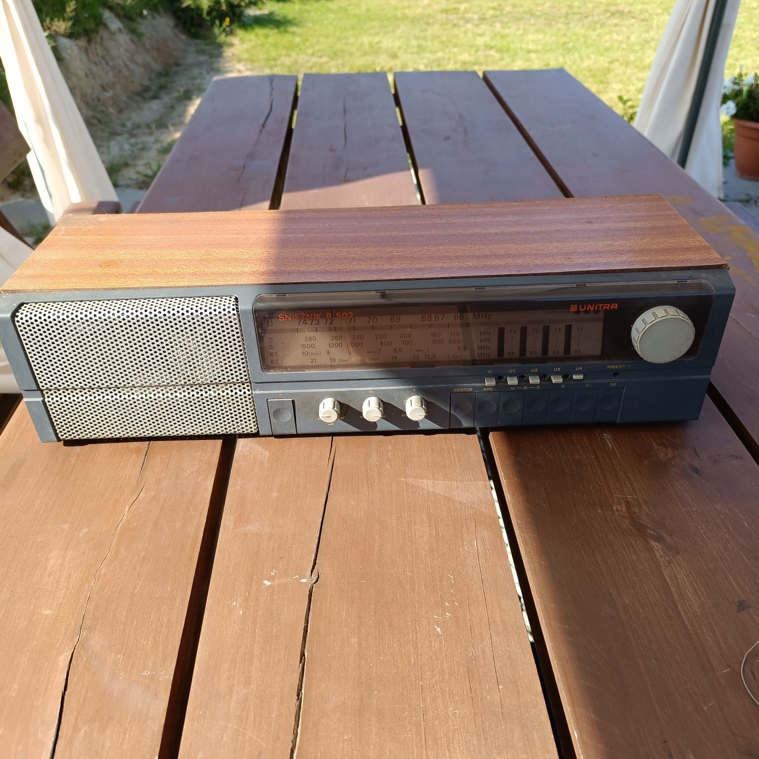 UNITRA śnieżnik radio prl vintage