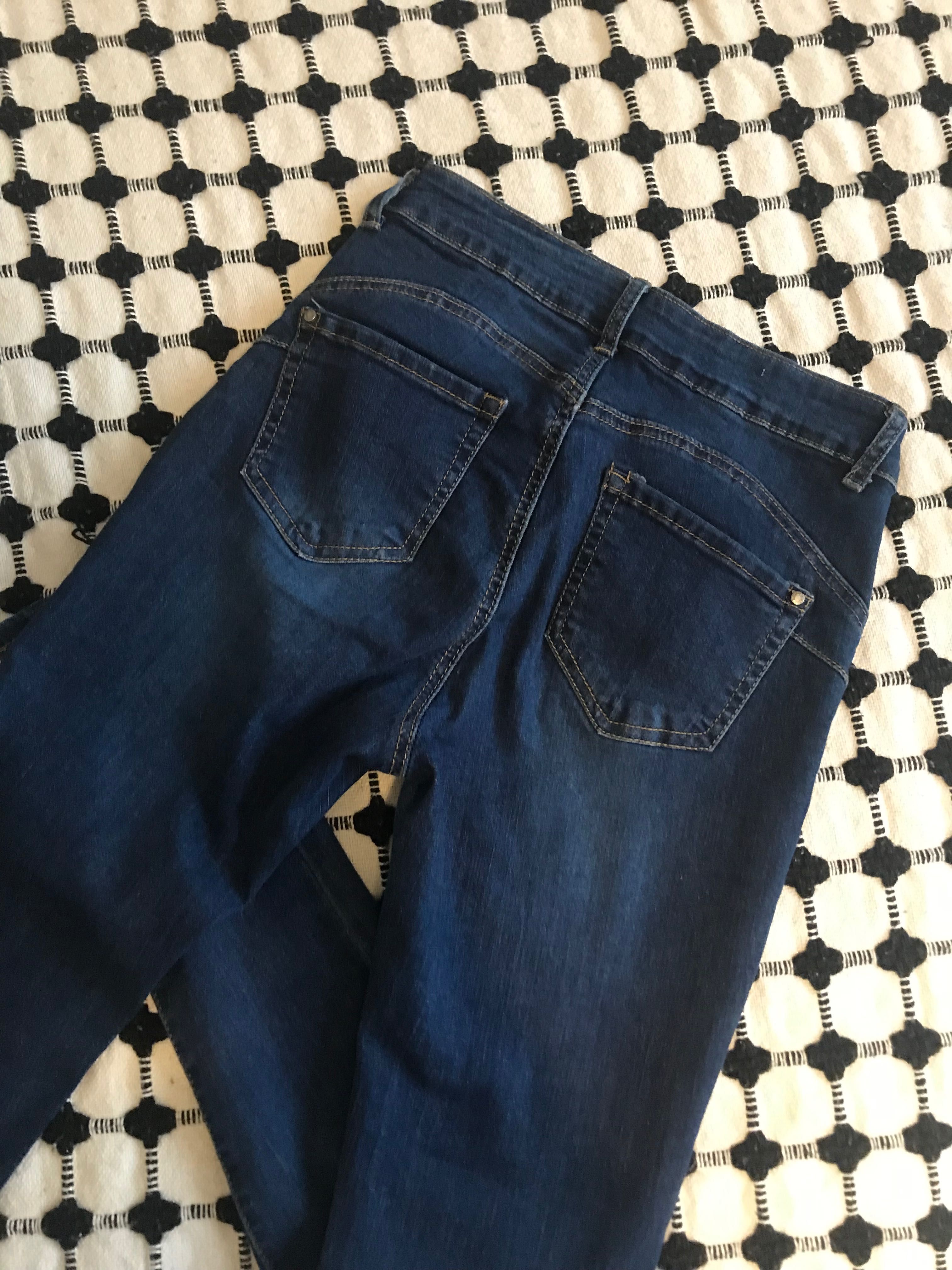 Nowe spodnie jeansy push-up 36 S