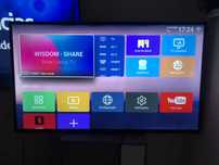 Smart tv 45 polgadas como novo