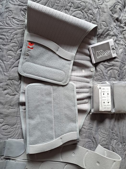 Am wsp 06 orteza tułowia lędźwiowo krzyżowa szara XL