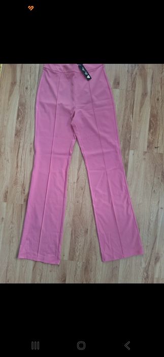 Spodnie be my nowe różowe