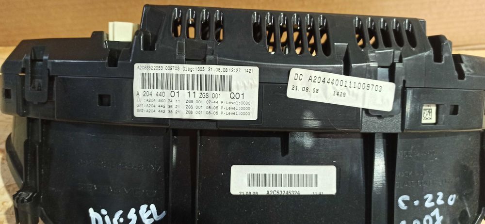 Quadrante Mercedes W204