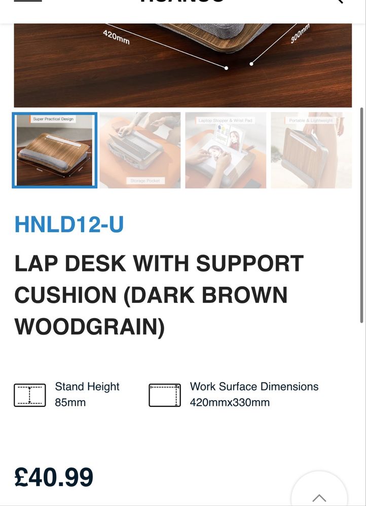 Huanuo Lap PC desk - nao aberto!