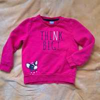 Różowa bluza 110-116 Little Kids