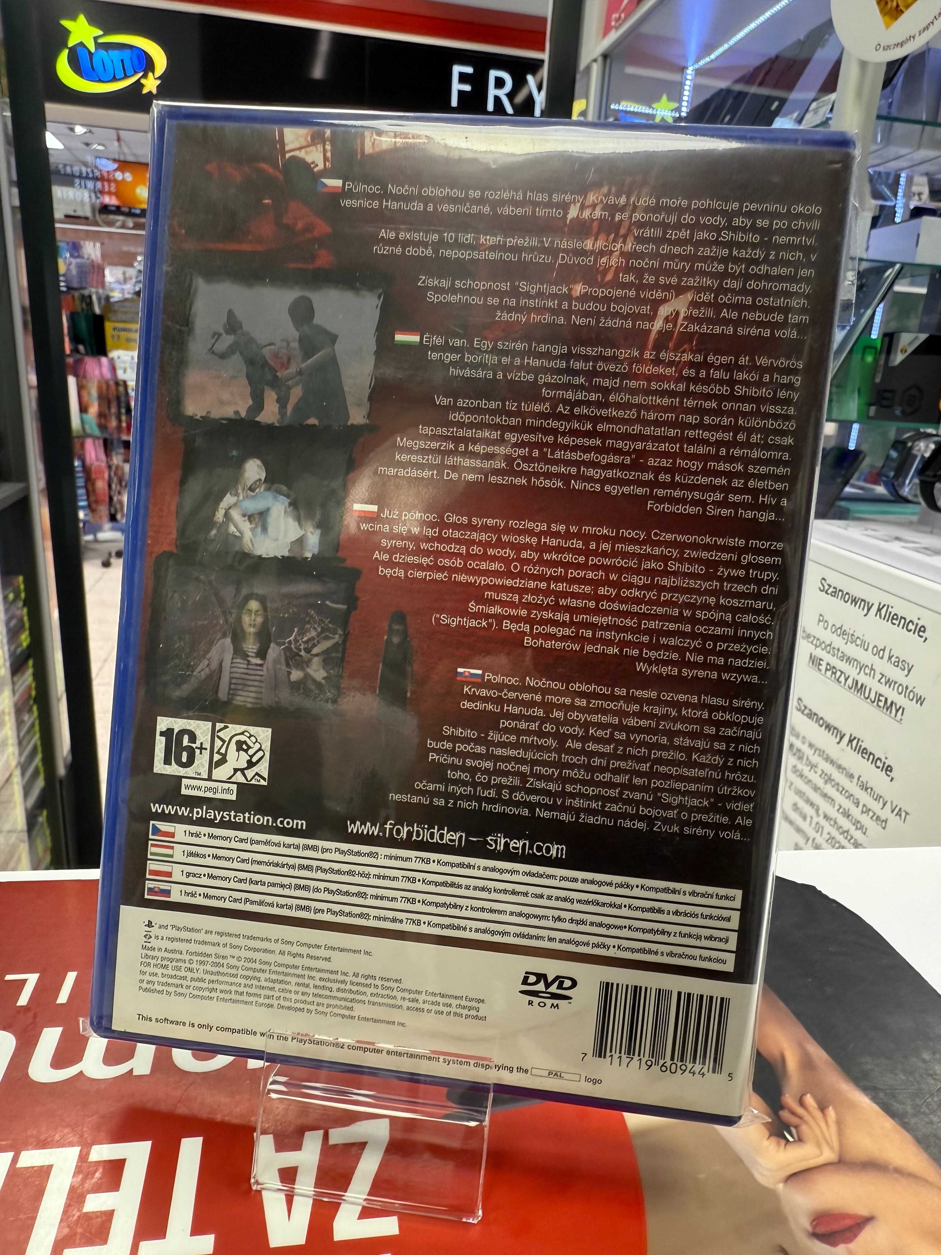 Forbidden Siren PS2 - Polskie wydanie - Unikat, stan idealny | SKLEP |