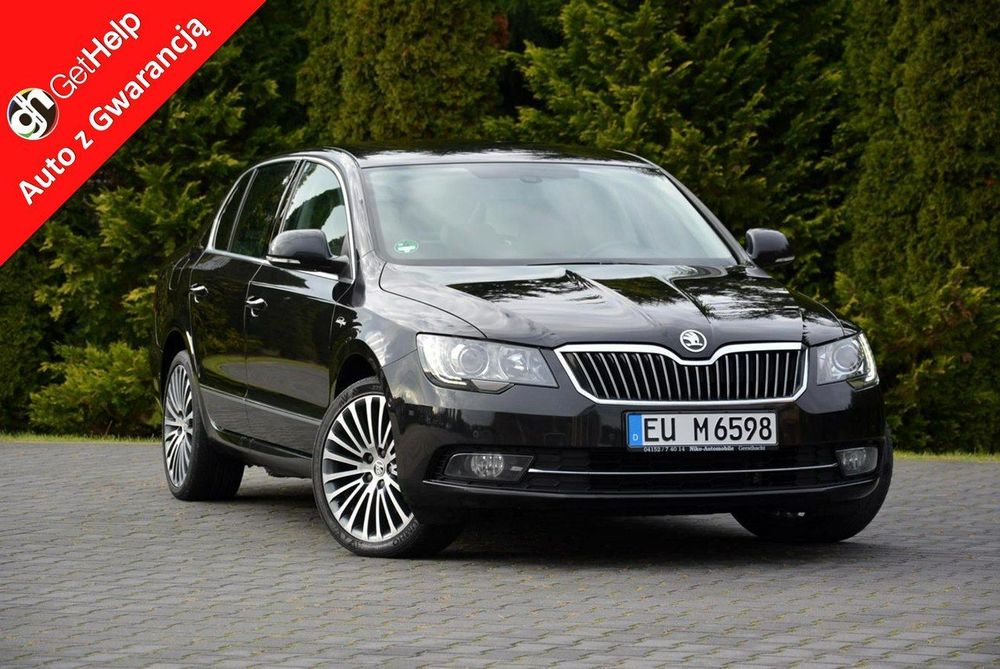 Skoda Superb Lift L&K 4x4 Skóry Bi-Xenon Ledy Duża Navi Kamera El.Fotele Webasto