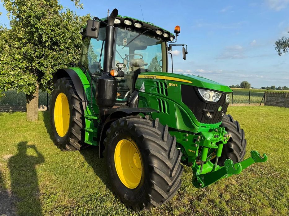 John Deere 6120R  Już w Polse 6120R 2018 AQP 40 km/h EcoShif biegi pełzające oferty 6130