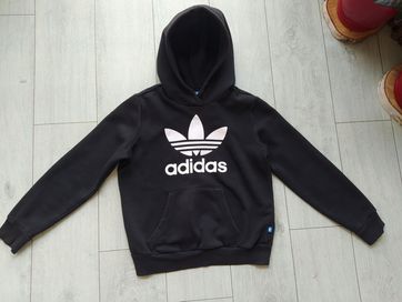 Bluza adidas czarna oryginalna S M 36 38 PEREŁKA