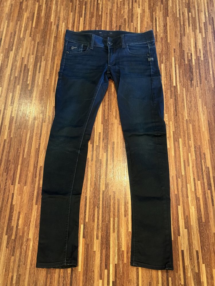 Gstar oryginalne jeasny markowe spodnie skinny rurki