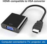 Adaptador HDMI para VGA, conversor, Full HD 1080p