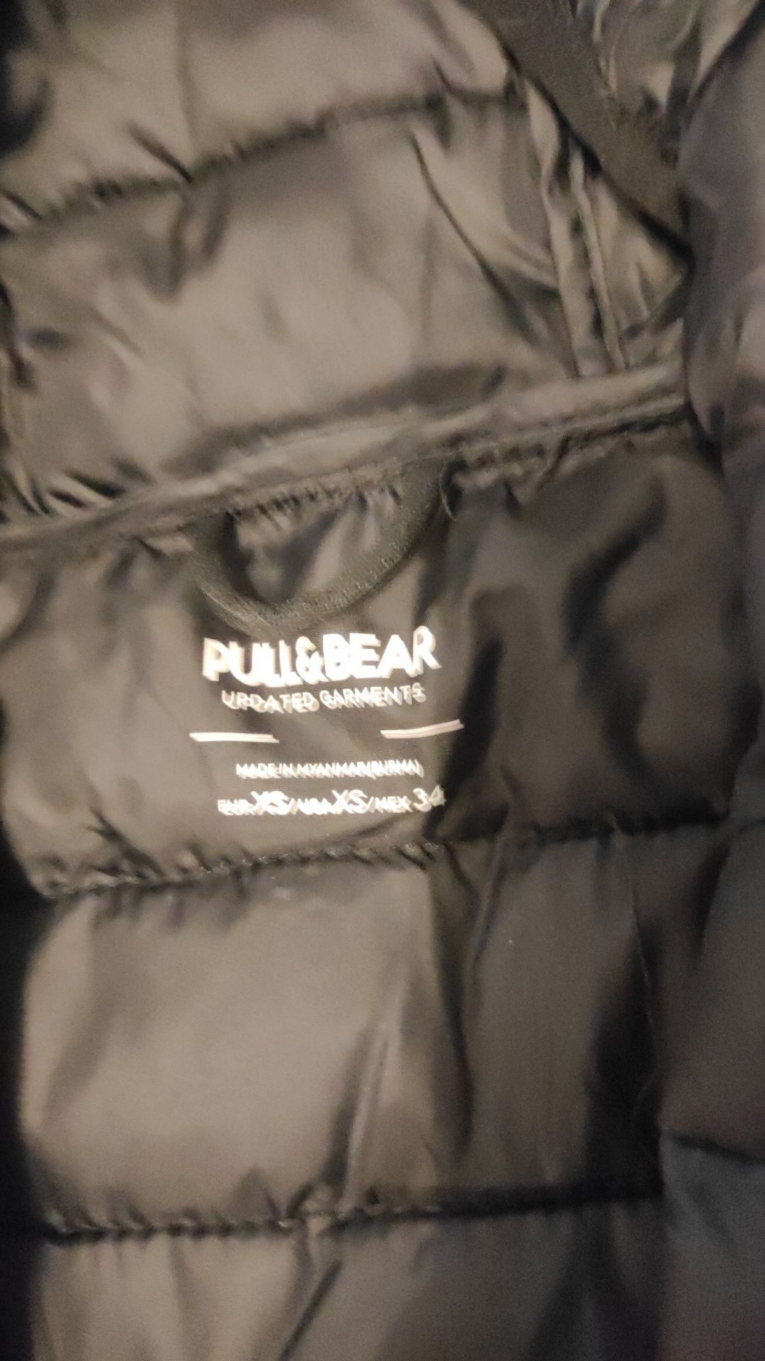 Bomber preto XS / 34 Pull Bear