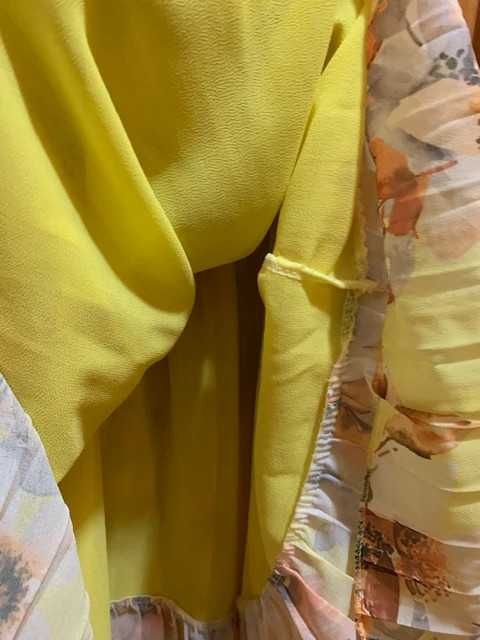 Vestido Amarelo de Verão