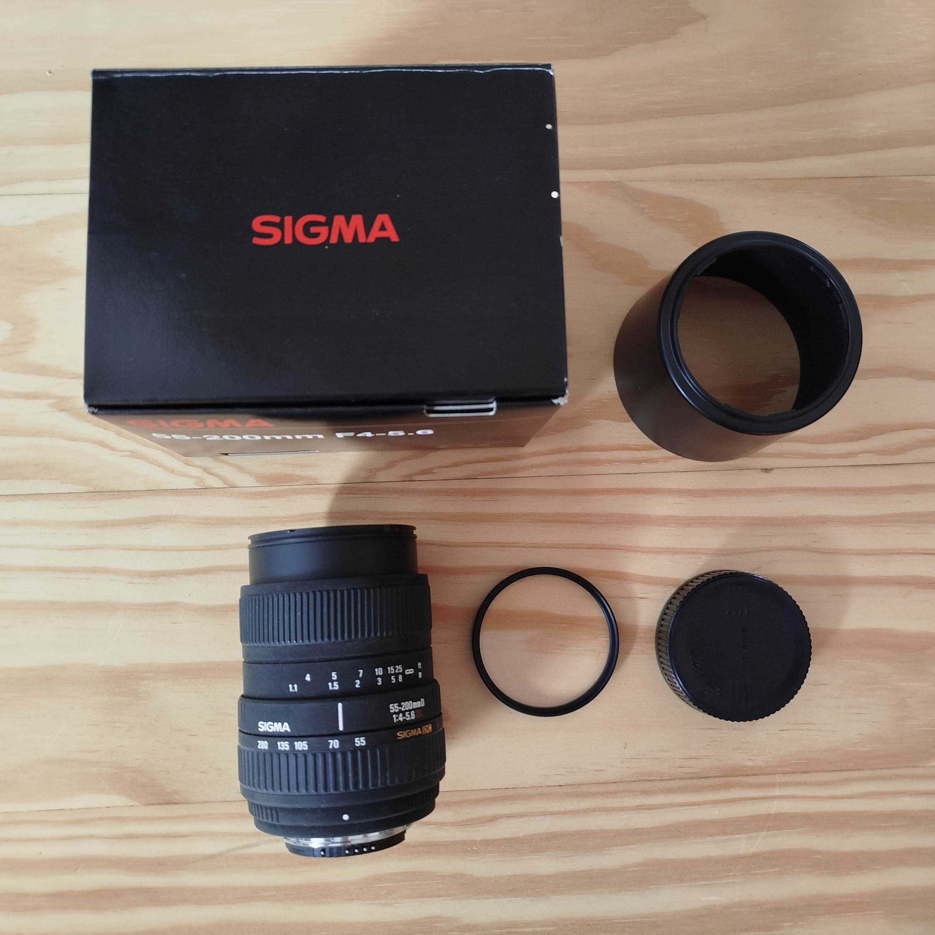 Sigma Zoom 55-200mm f/4-5.6 (for Nikon AFD)