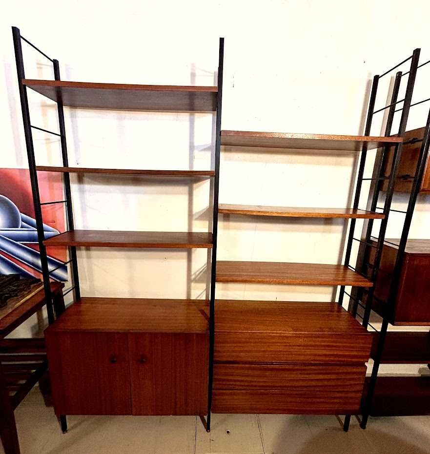 Estante olaio vintage + 166comp x 27prof x 34prof x 2m alt.