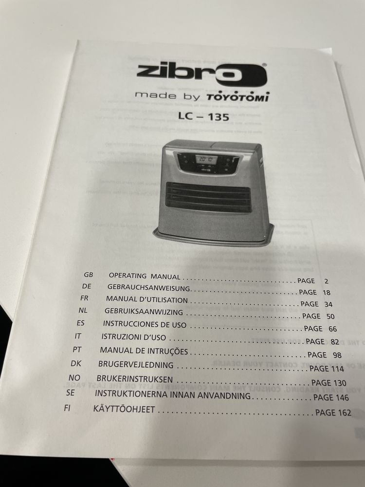Aquecedor Zibro LC-135