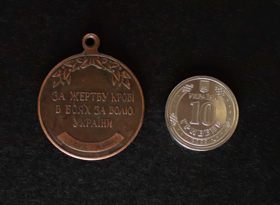 Медаль «За жертву крові в боях за волю України»