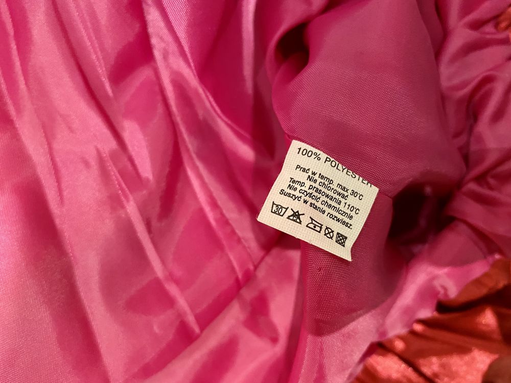 Sukienka koktajlowa B&B Studio różowa rozmiar 40
