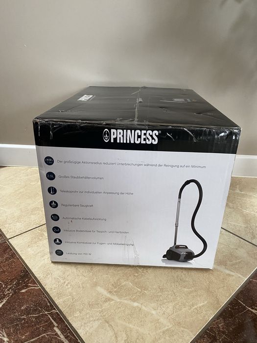 odkurzacz bezworkowy marki Princess