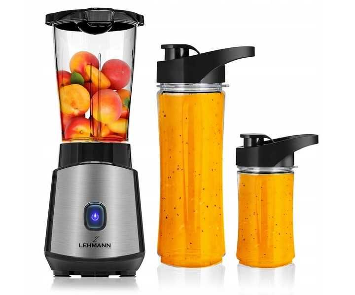 Blender Kielichowy LEHMANN SMOOFIT 100ML 2 Bidony