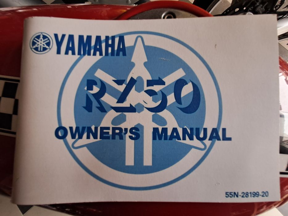 Manual de instruções Yamaha RZ50