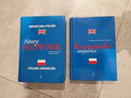 Słownik Polsko angielski + rozmówki wyd. Wilga