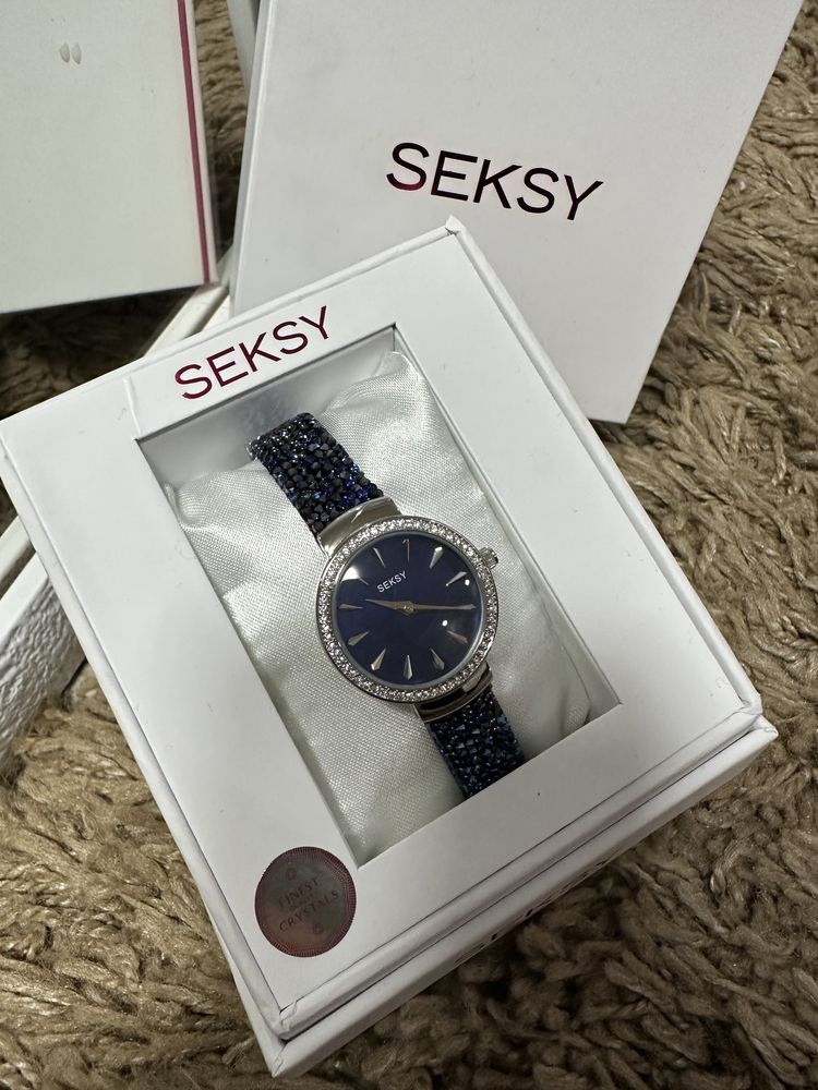 Наручные женские часы Seksy Ladies Blue Dial