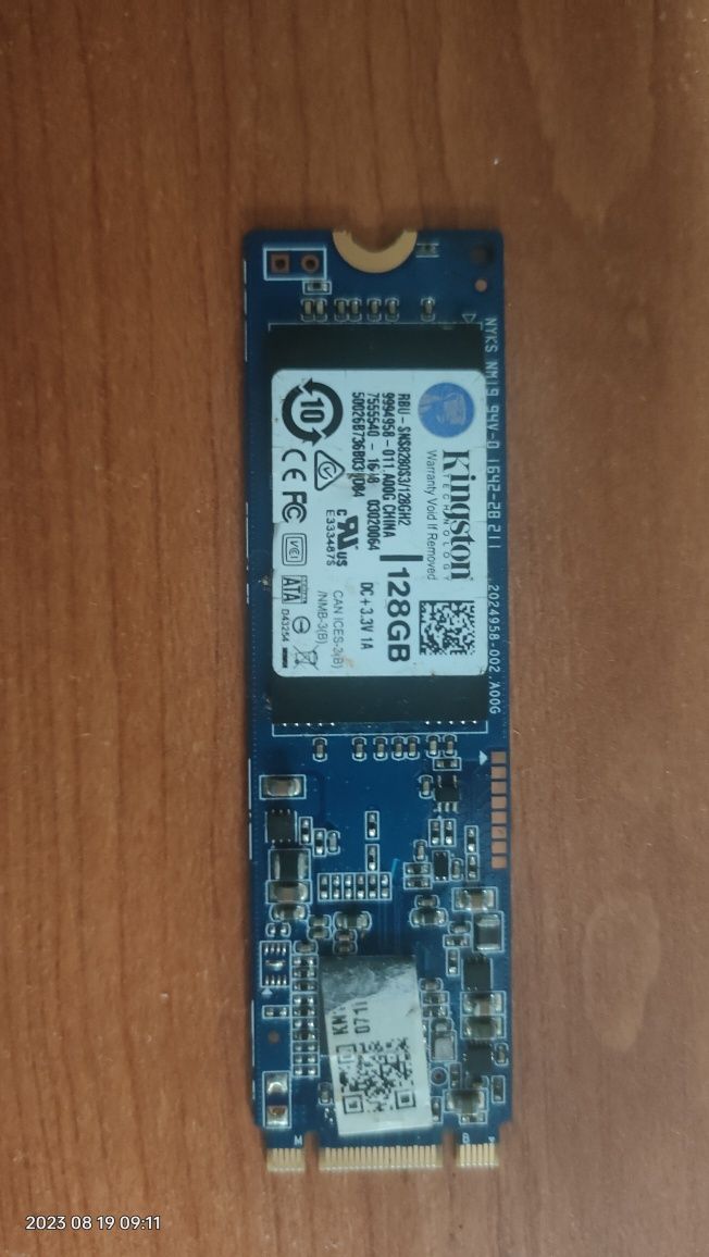 Dysk SSD 128GB M.2 Kingston RBU-SNS8280S3/128GB