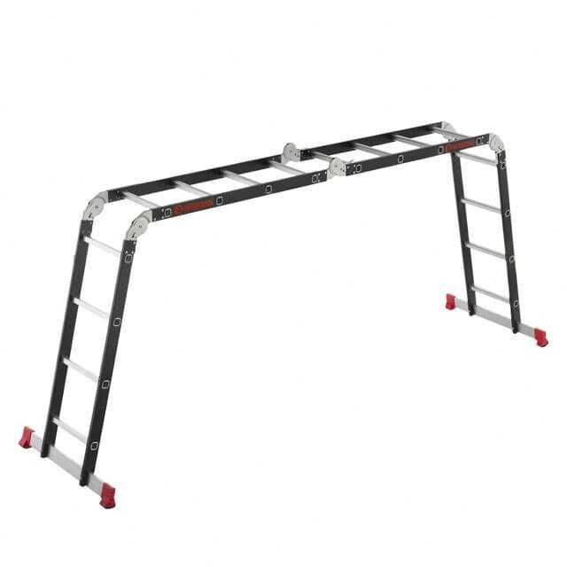 Драбина багатофункціональна трансформер 4х4. INTERTOOL LT-0024.