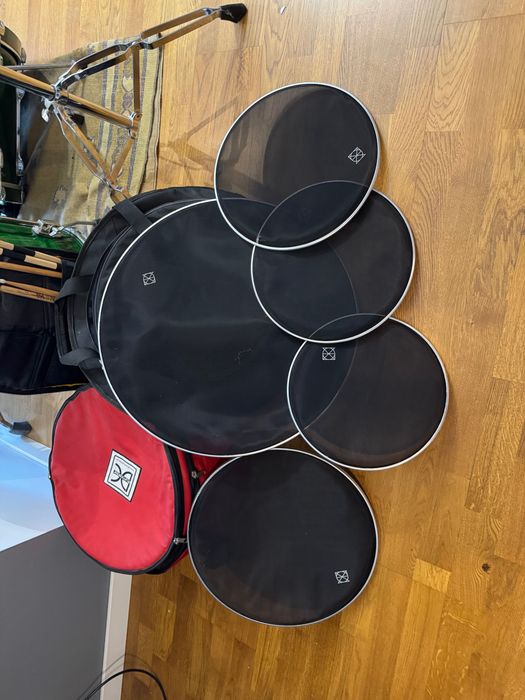 Tama Rockstar Emerald Green + talerze Istanbul Mehmet Radiant + HW