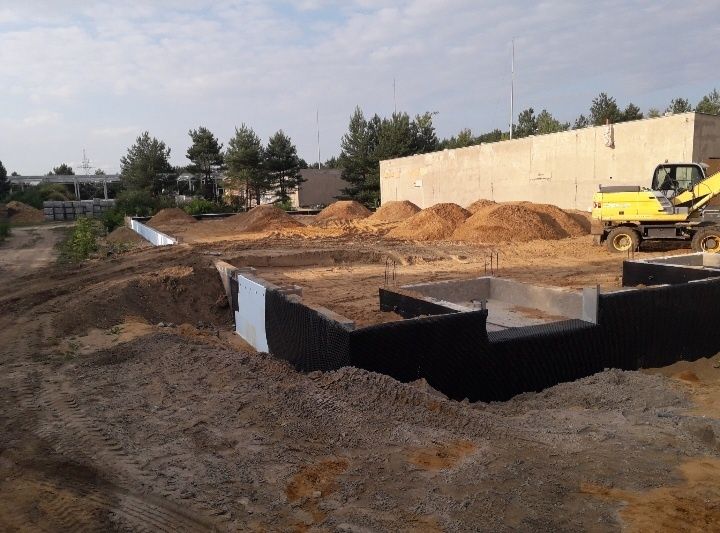 Zasypka, wywóz, Piasek ,Ziemia, Żwir, Kamień, gruz, usługi koparkami