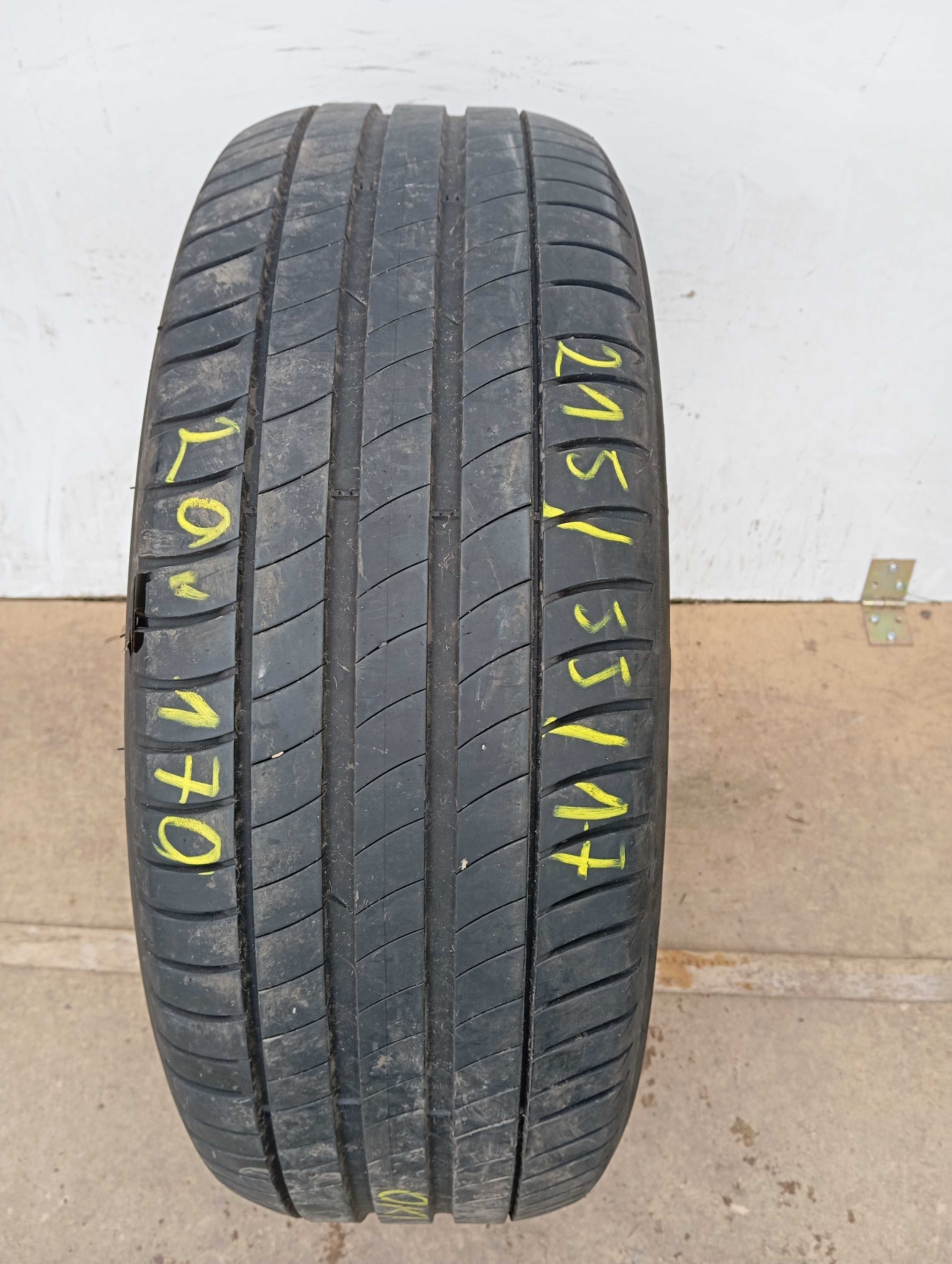 1x 215/55 R17 94W Michelin Primacy 3 2020r 5,5mm