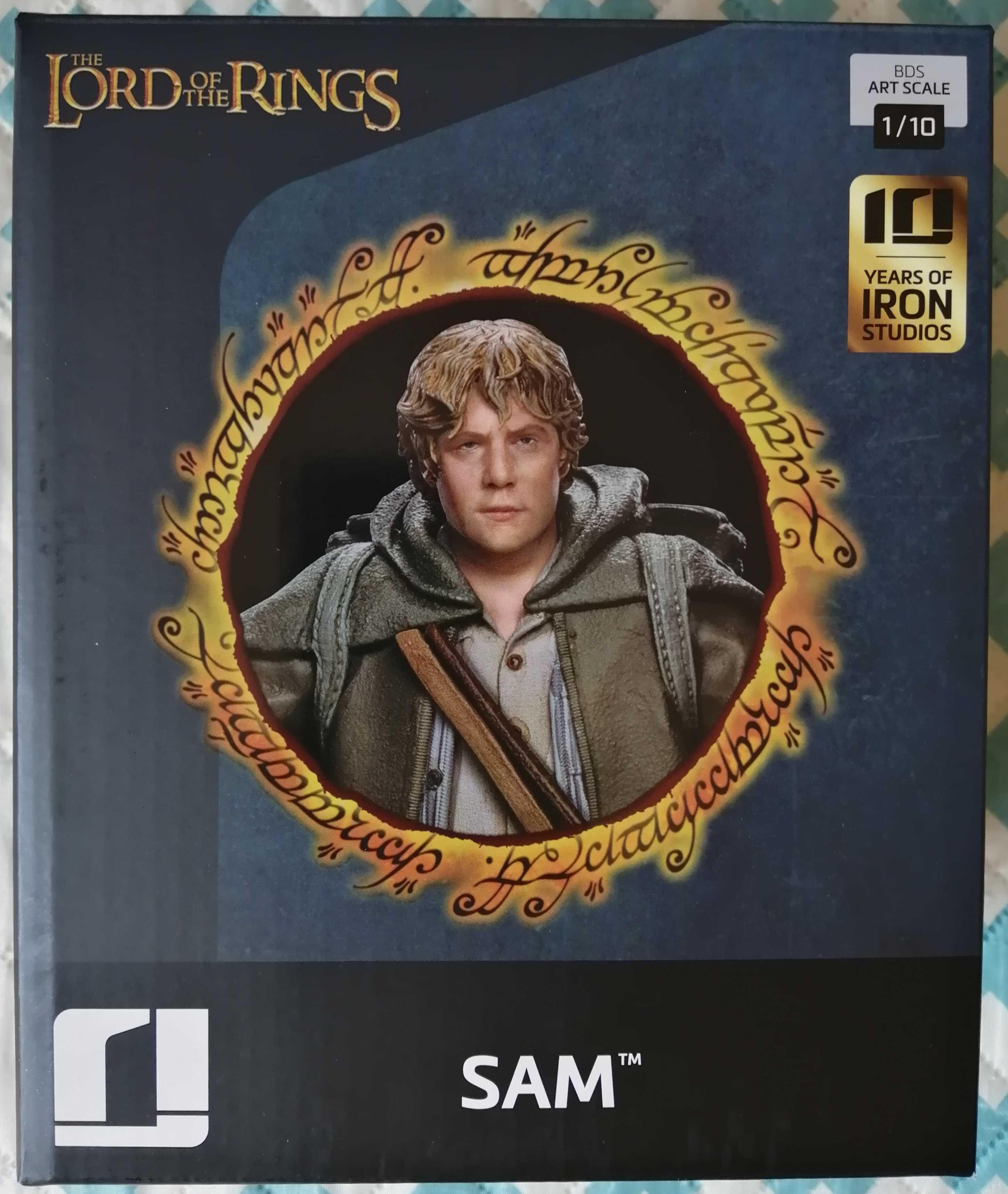 Figura Sam Lord Of The Rings 1/10 Art Scale Novo