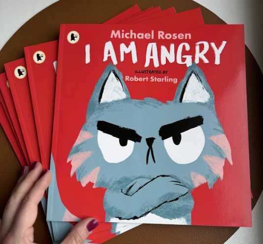 Дитяча англомовна книга I am, дитяча книга про емоції