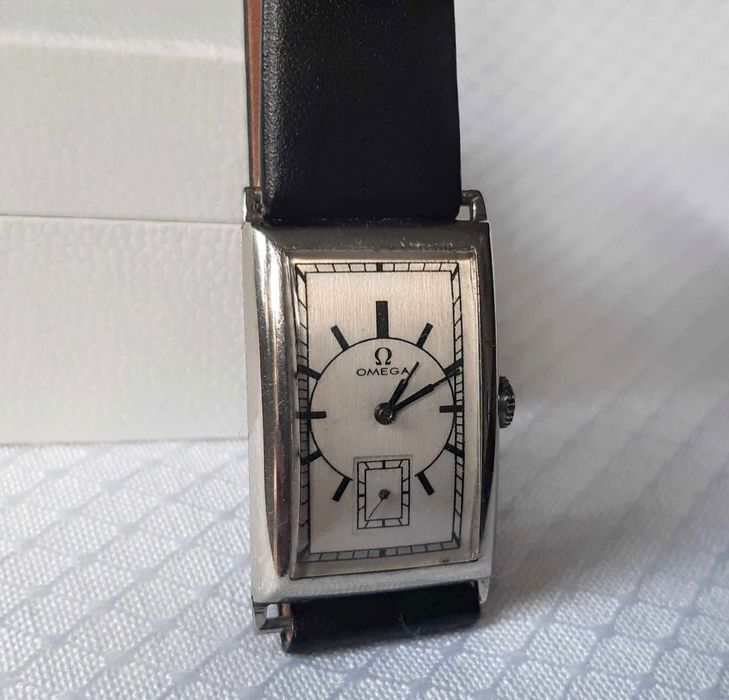 Stary zegarek.  Omega.  Art Deco.