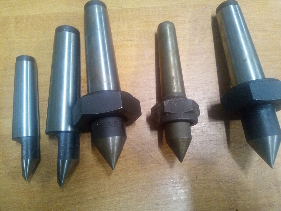Kieł tokarski obrotowy stały podcięty Polski Mk4  MK3 MK2 Mk1
