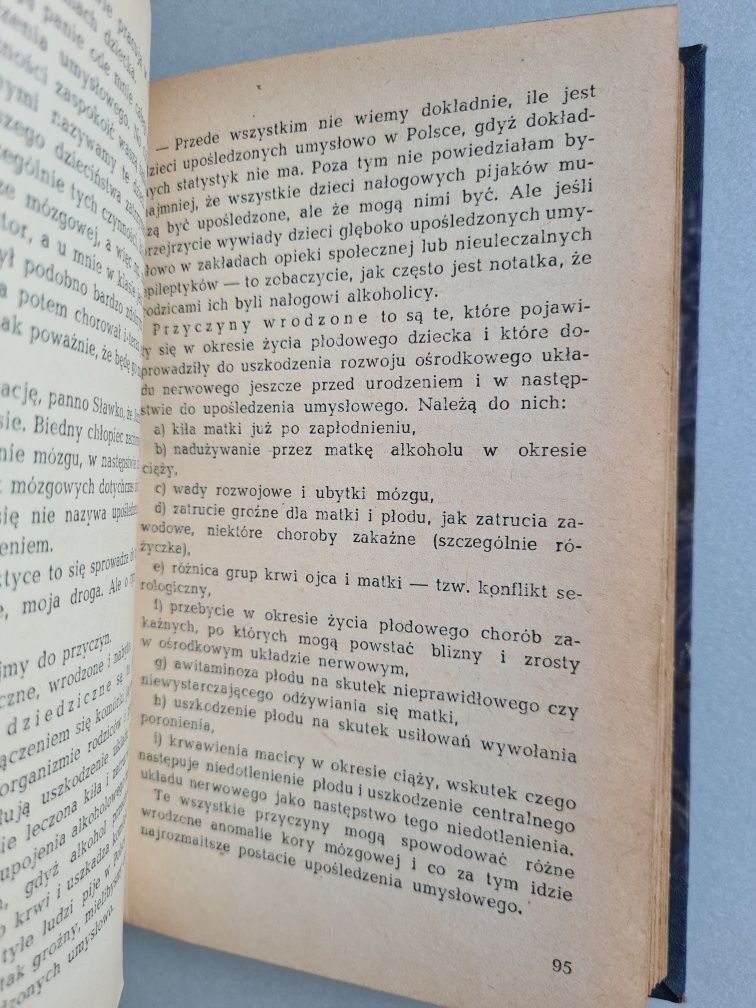 Dziecko nieznośne czy chore - Książka z 1965 roku