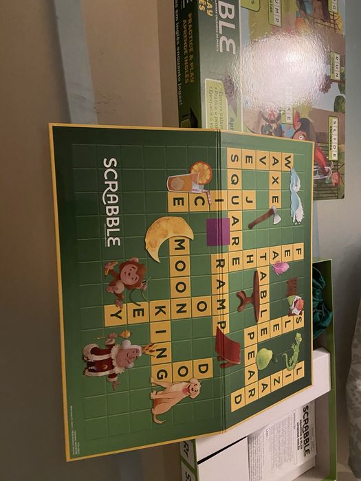 Jogo de scrabble infantil - aprender ingles