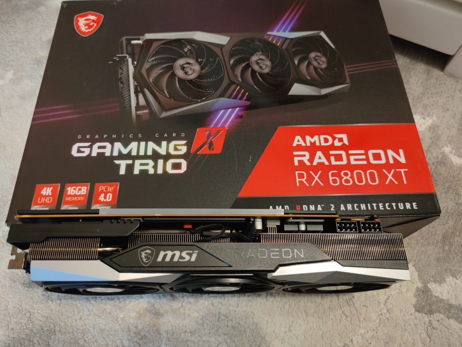 MSI Radeon RX 6800 XT 16GB стан як новий
