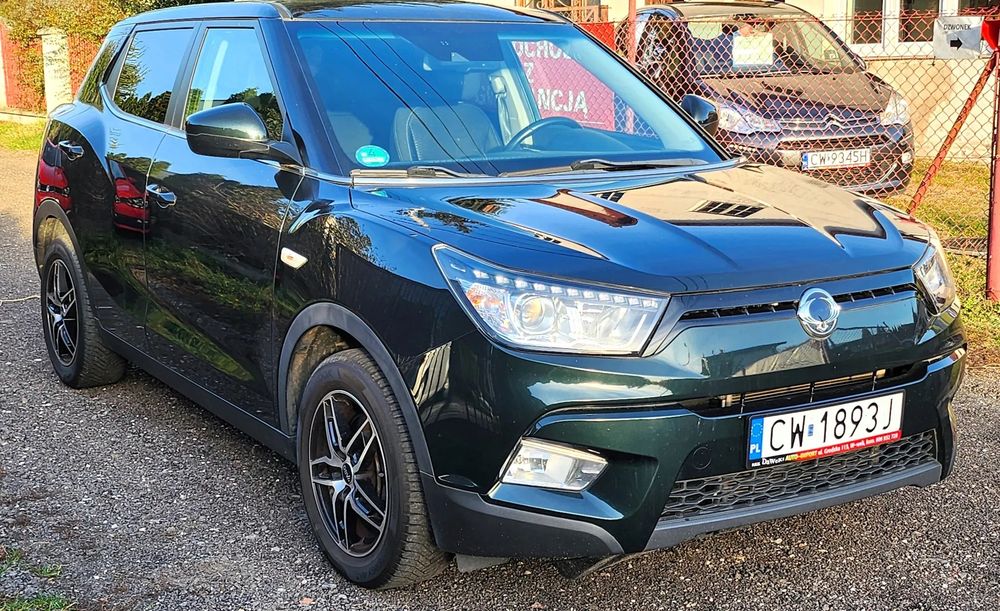 SsangYong/KGM Tivoli ORYGIN.LAK. Kamera NAVI Podgrz.fot Serwis I rejestr.04.2018