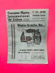 Concurso Hipico Internacional de Lisboa - Programa Oficial - 1940